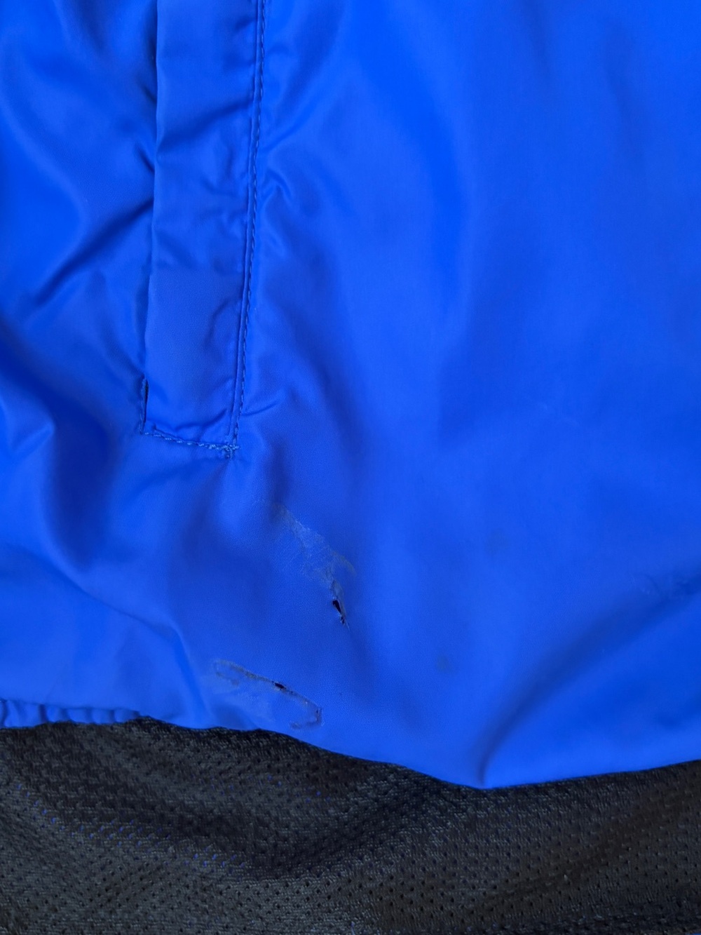 Vintage 90s Polo Sport by Ralph Lauren Blue & Black Colorblock Windbreaker Large - Picture 14 of 14